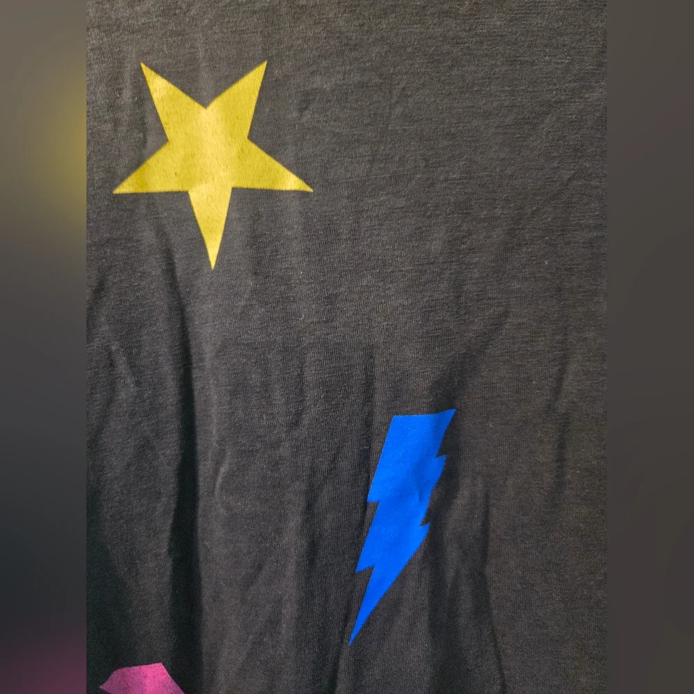 Lauren Moshi Embroidered Lightening Star Elara tee - Picture 9 of 13